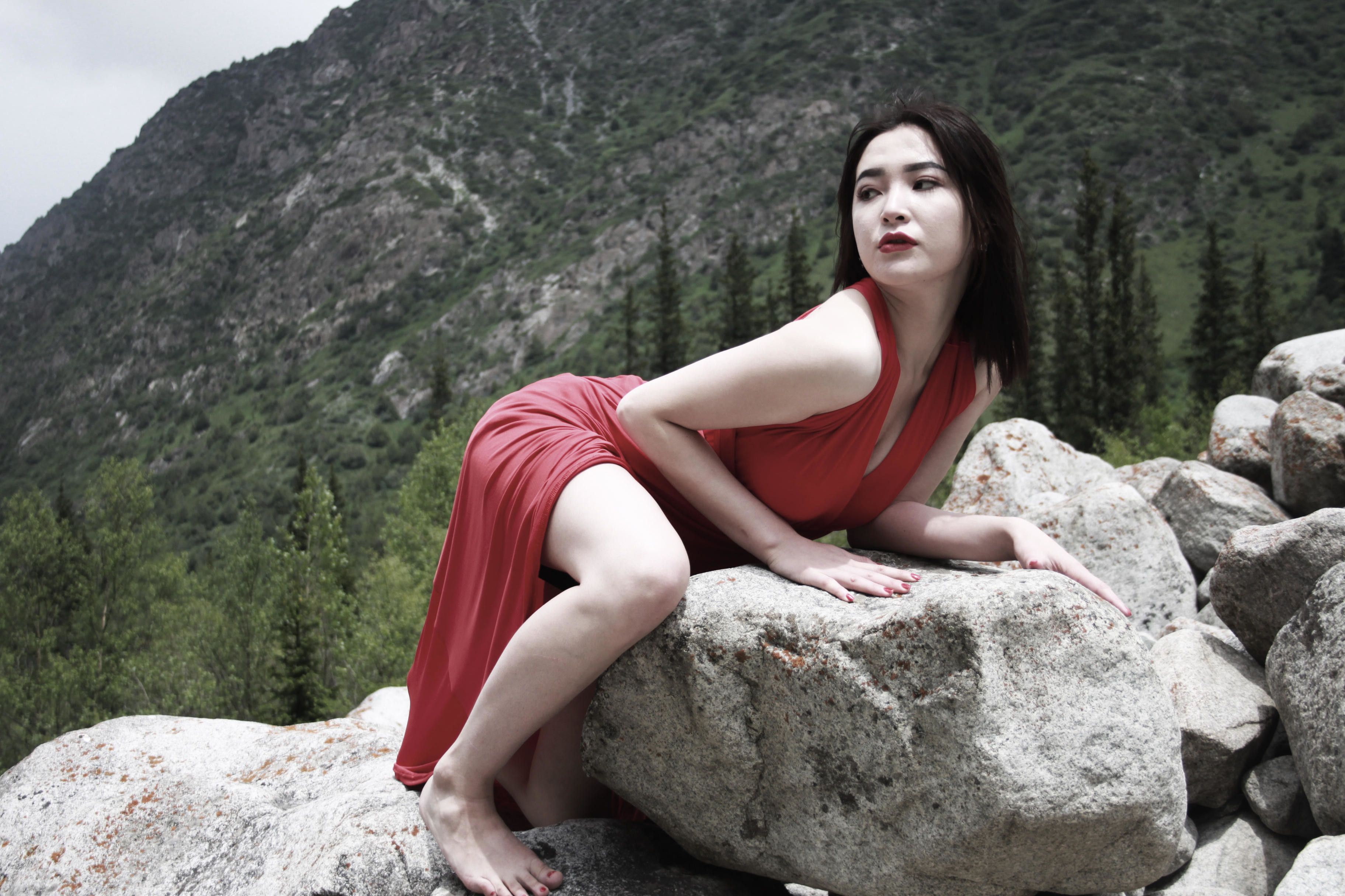 Секс Красивых Киргизских Женщин