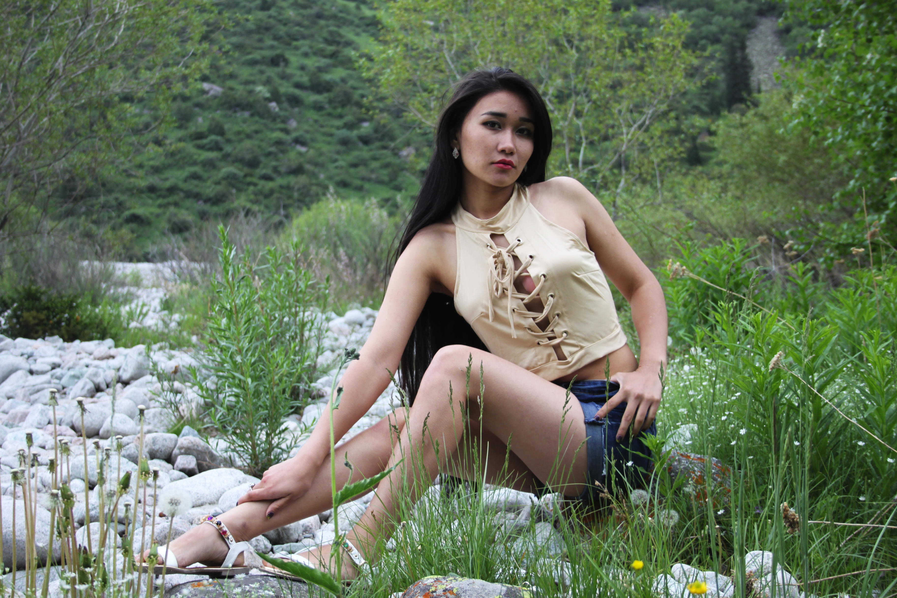 Секс Красивых Киргизских Женщин