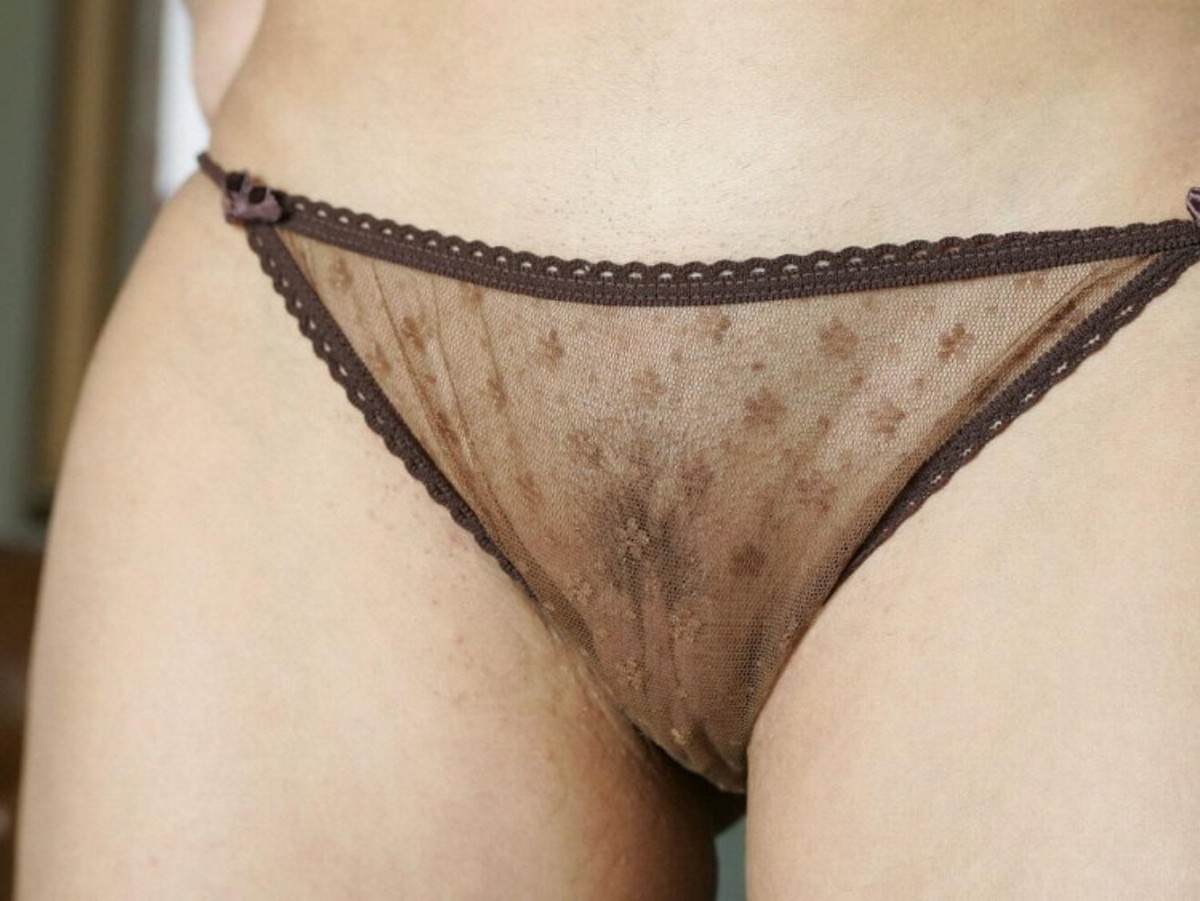Pictures of see through panties